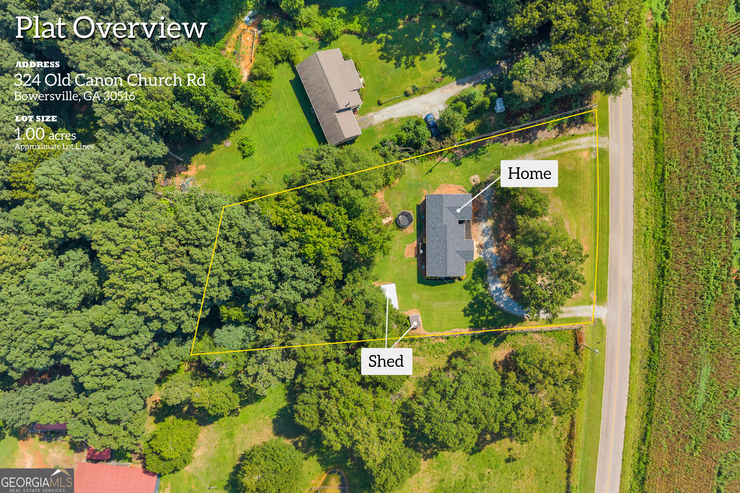 324 Old Canon Church Road Bowersville GA 30516
