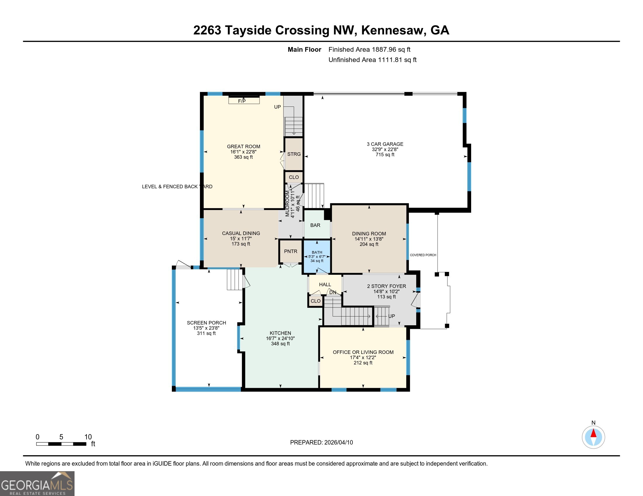 2263 Tayside Crossing Kennesaw GA 30152