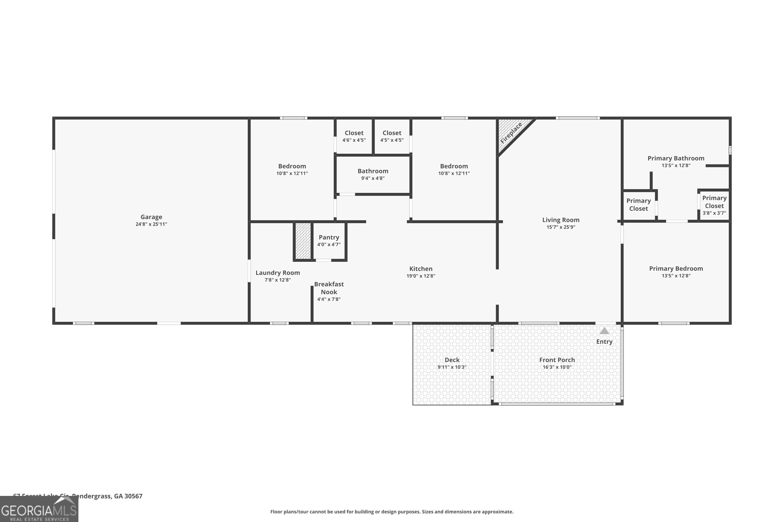 67 Forest Lake Circle Road Pendergrass GA 30567