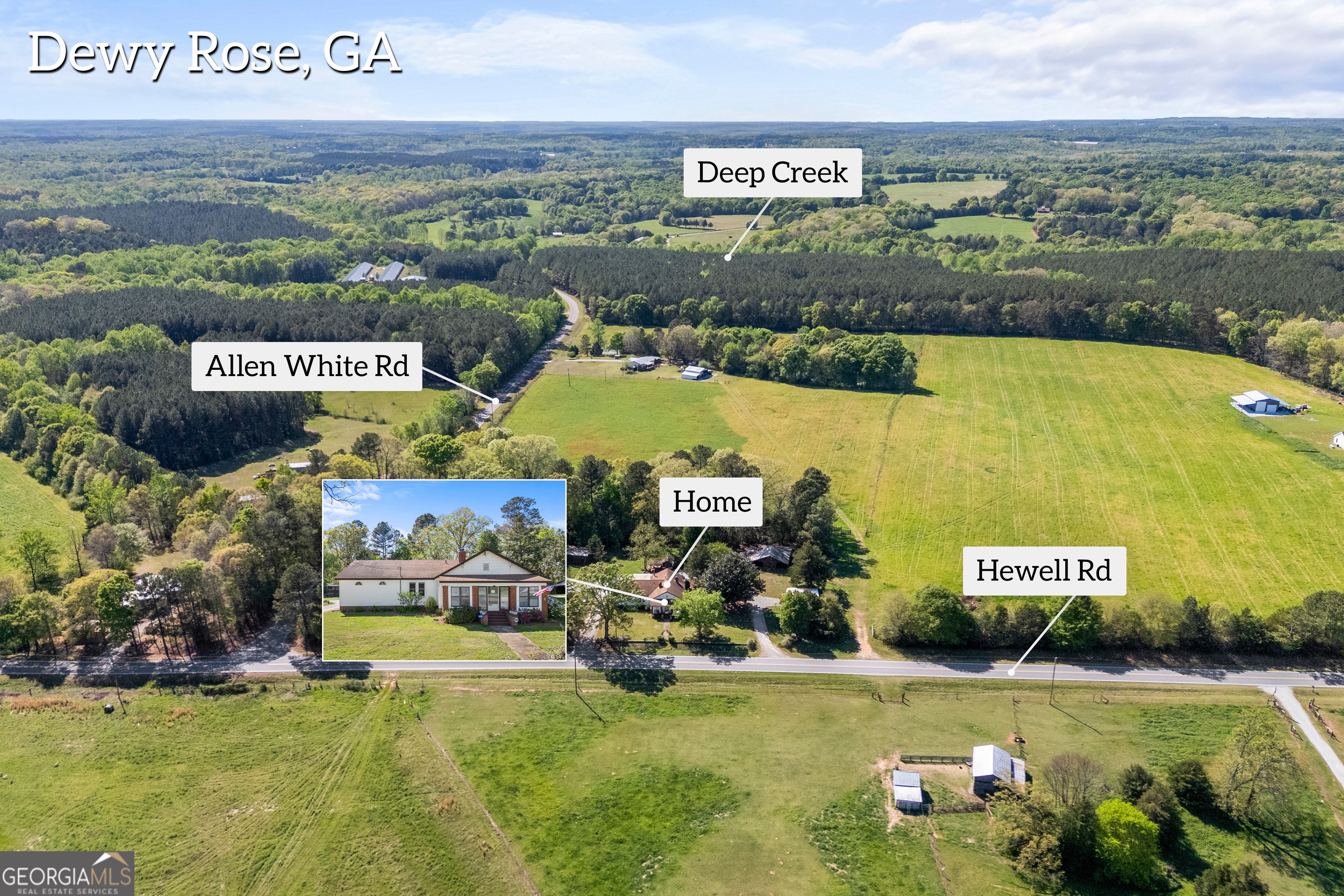 1829 Hewell Road Dewy Rose GA 30634