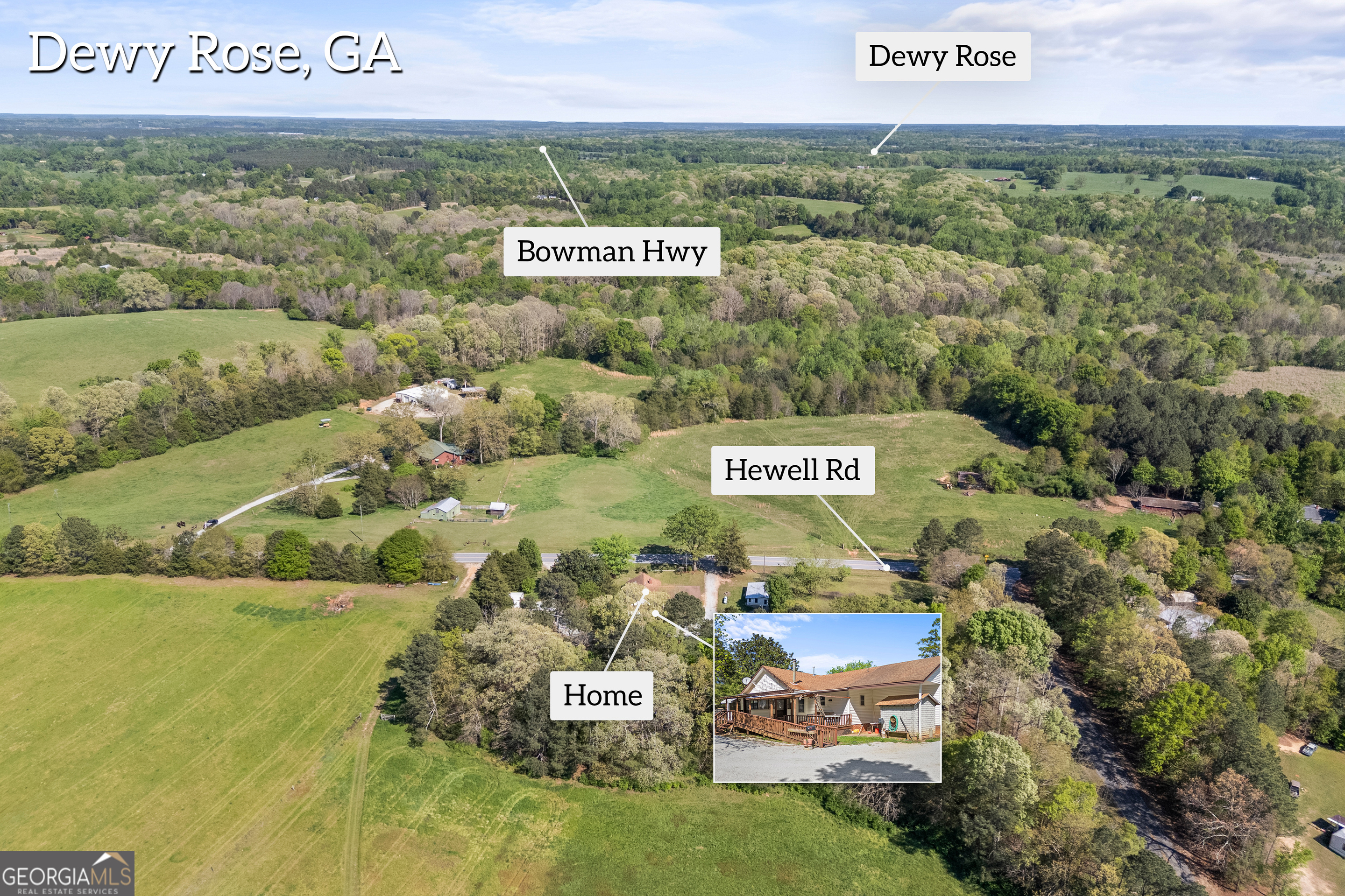 1829 Hewell Road Dewy Rose GA 30634