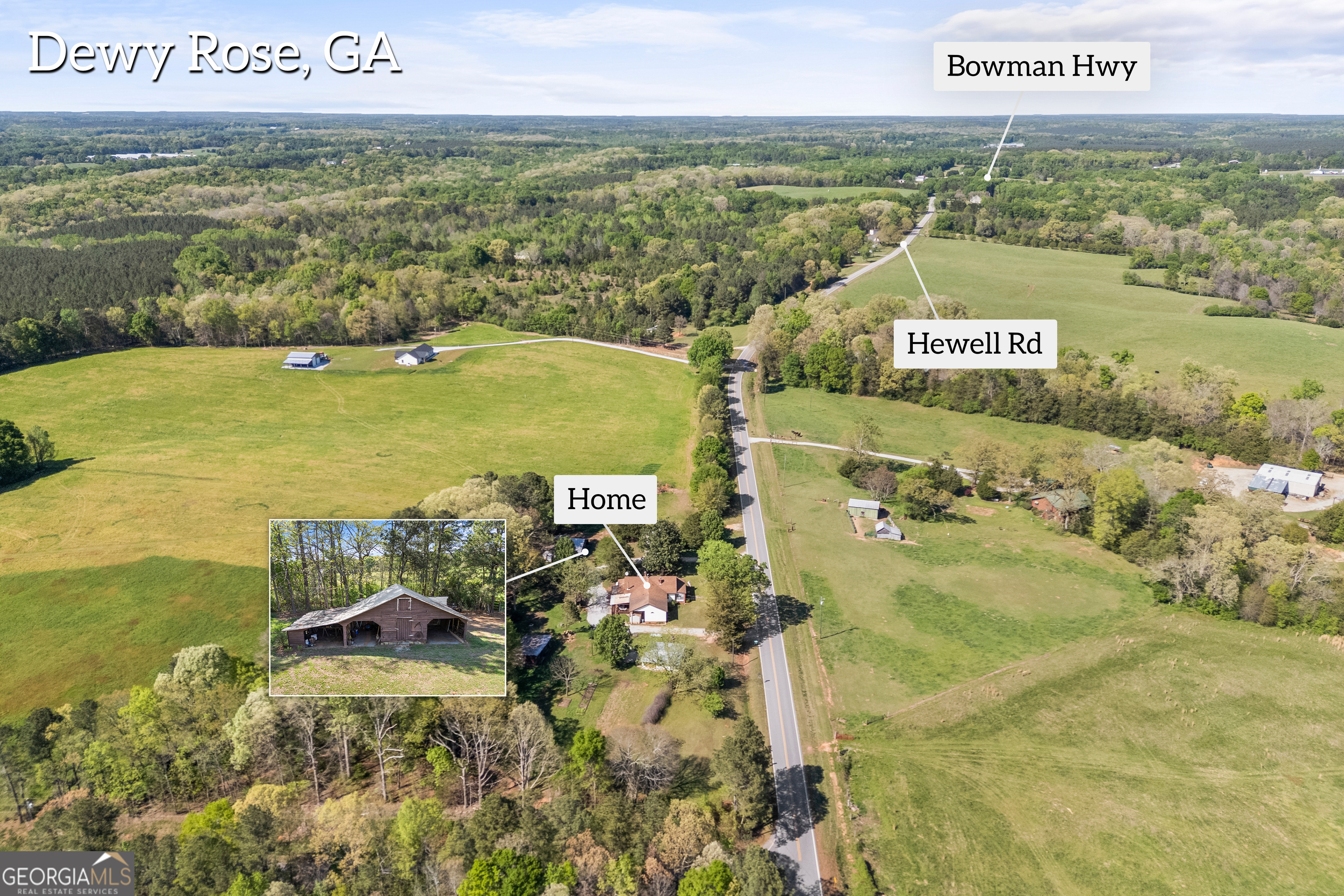 1829 Hewell Road Dewy Rose GA 30634