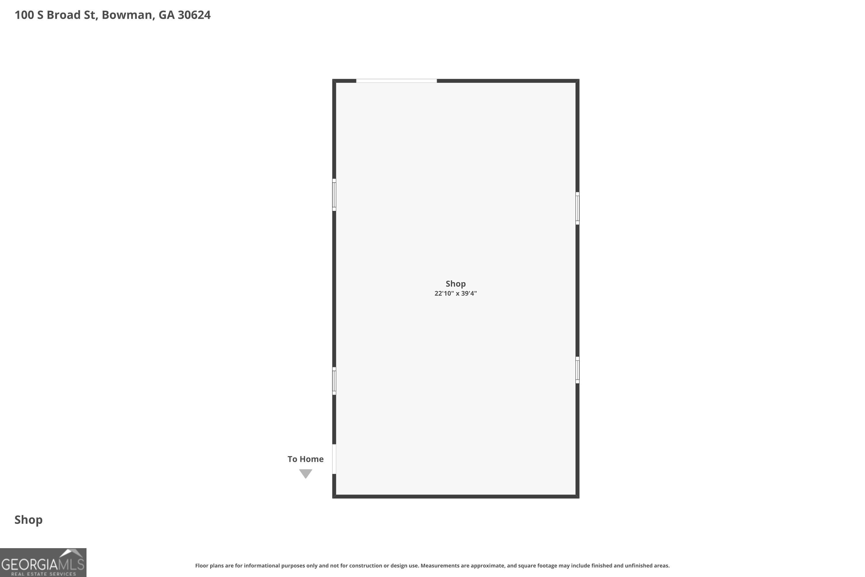 100 S Broad Street Bowman GA 30624