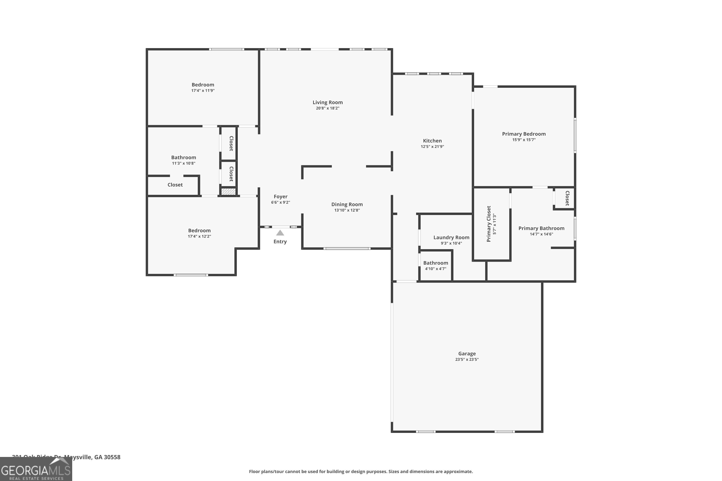 301 Oak Ridge Drive Maysville GA 30558