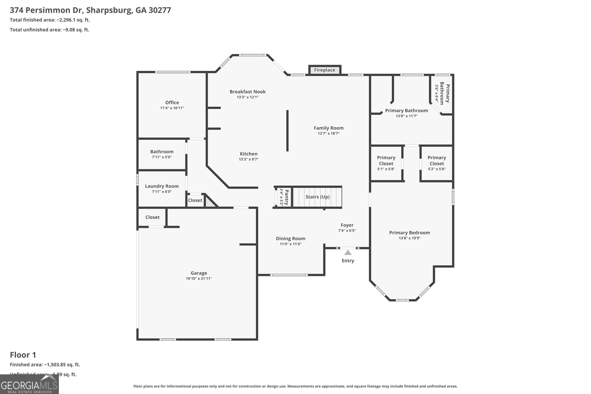 374 Persimmon Drive Sharpsburg GA 30277