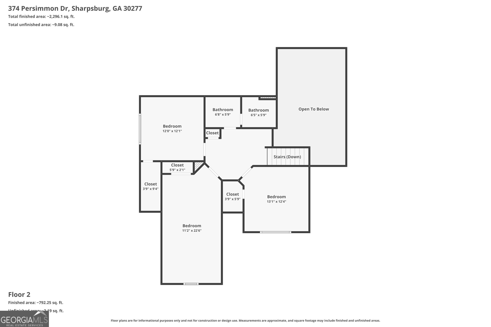 374 Persimmon Drive Sharpsburg GA 30277