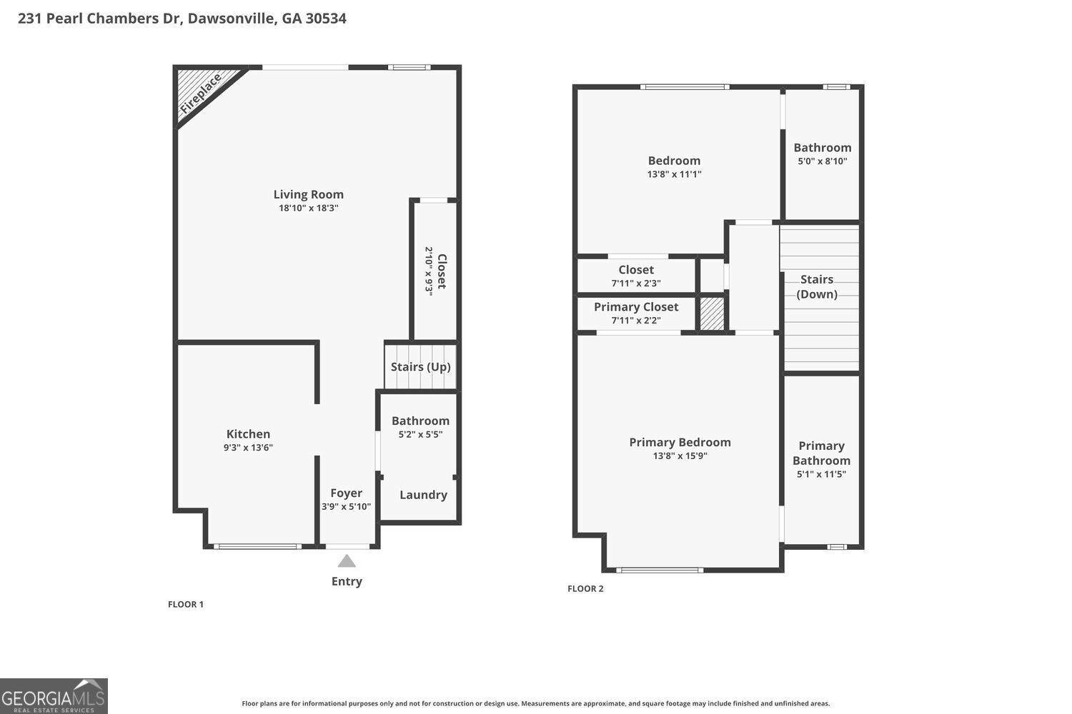 231 Pearl Chambers Drive Dawsonville GA 30534