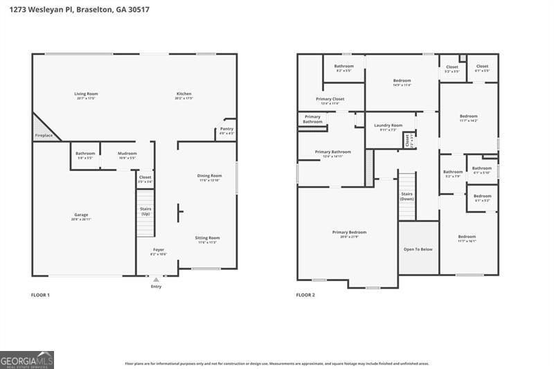 1273 Wesleyan Place Braselton GA 30517