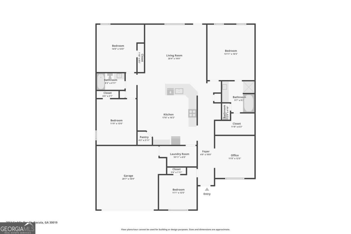 3964 Saddle Bag Court Dacula GA 30019