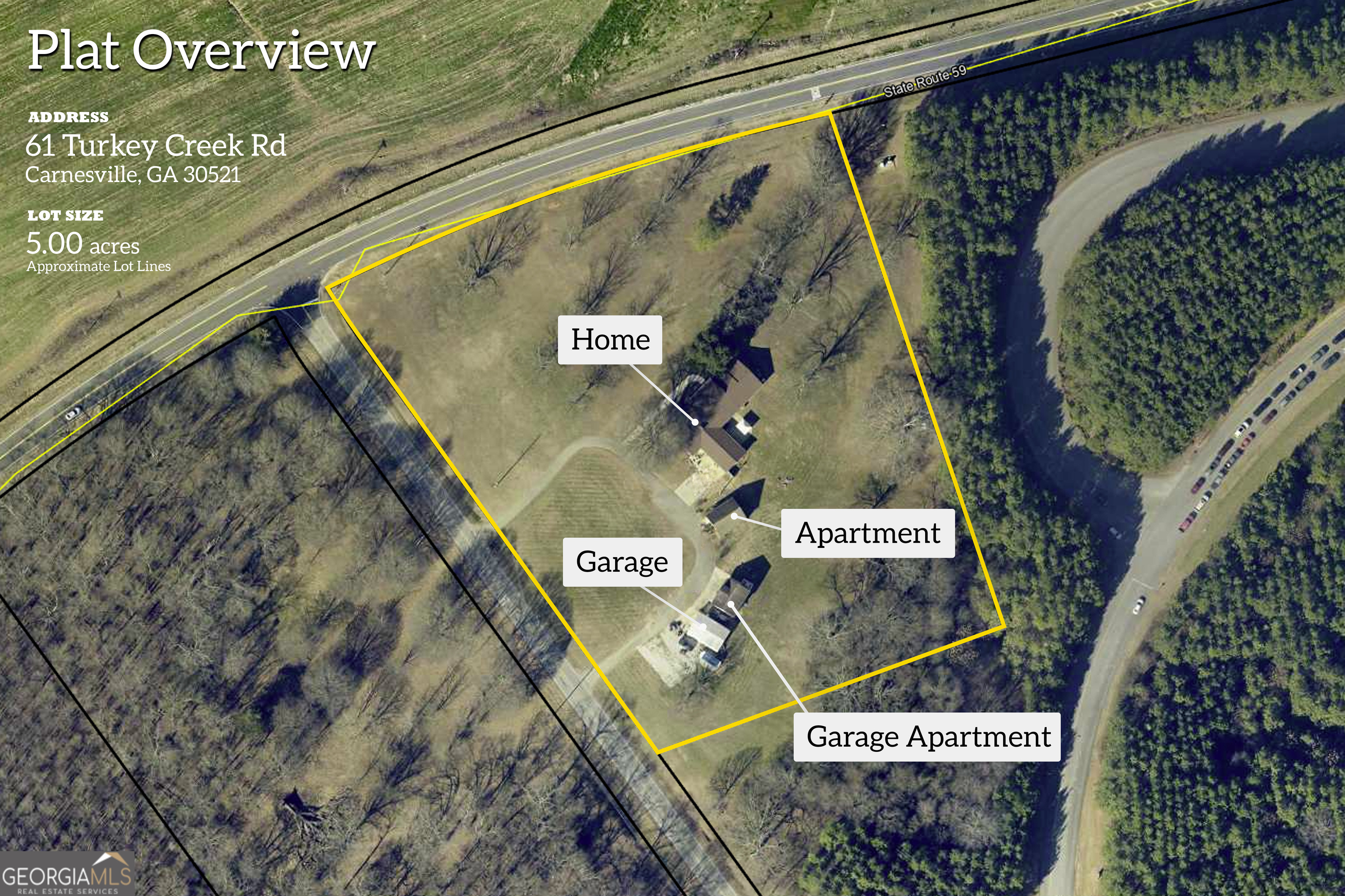 61 Turkey Creek Road Carnesville GA 30521