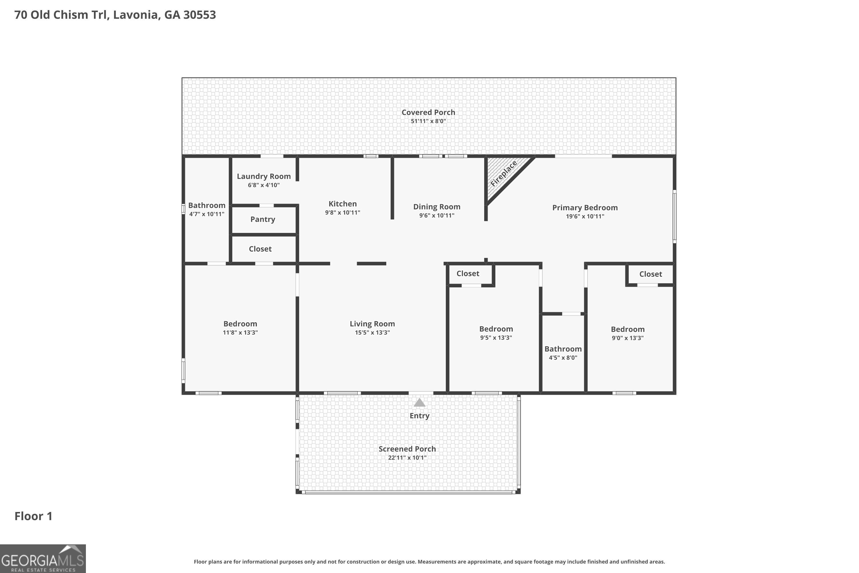 70 Old Chism Trail Lavonia GA 30553