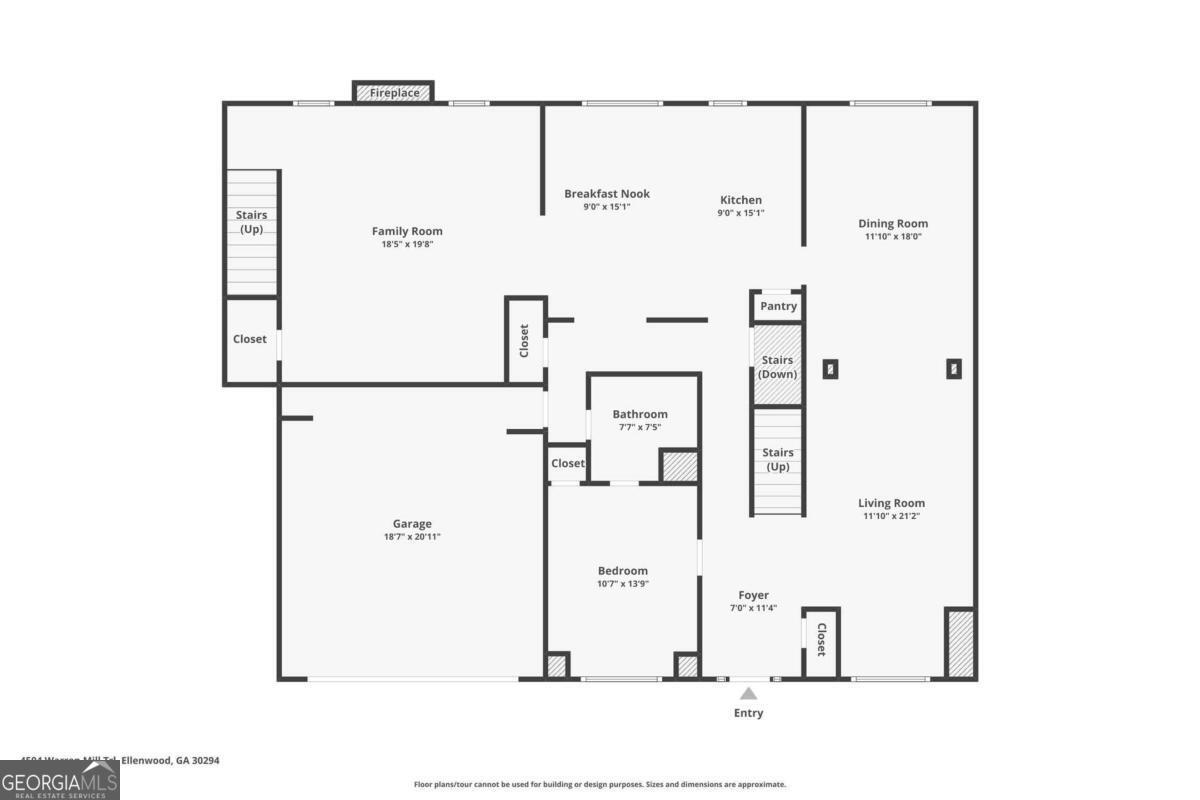 4504 Warren Mill Trail Ellenwood GA 30294