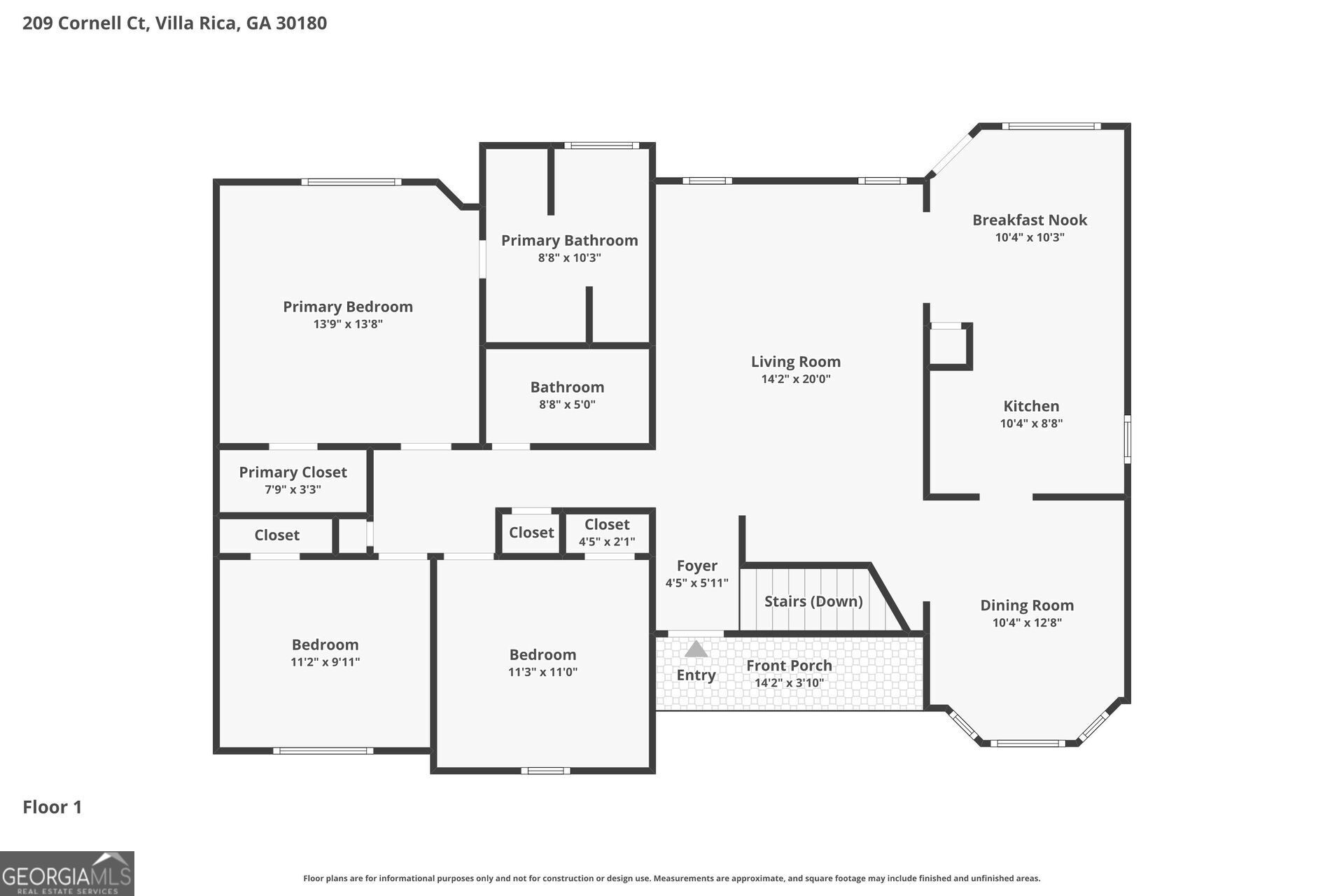 209 Cornell Court Villa Rica GA 30180