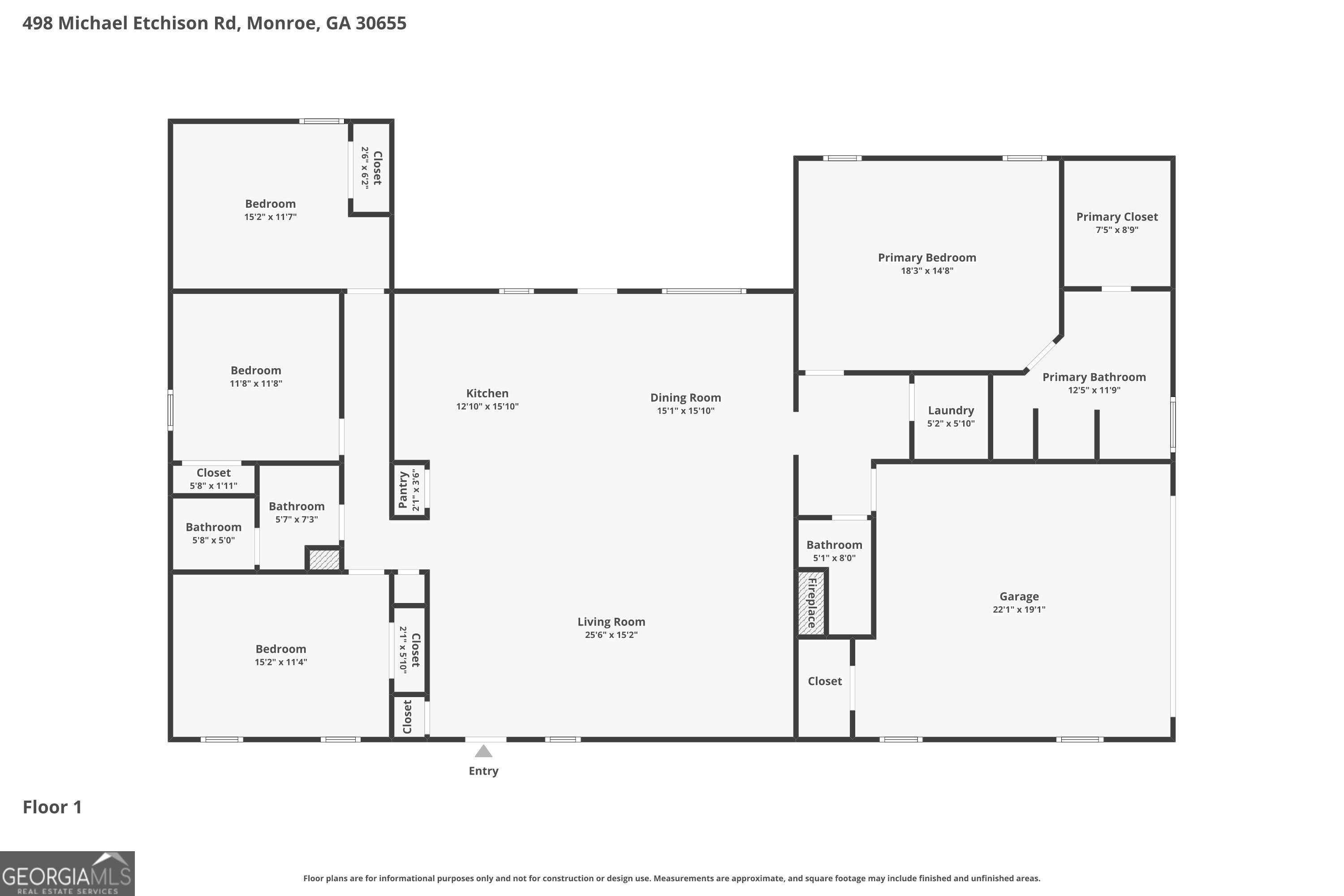 498 Michael Etchinson Road Monroe GA 30655