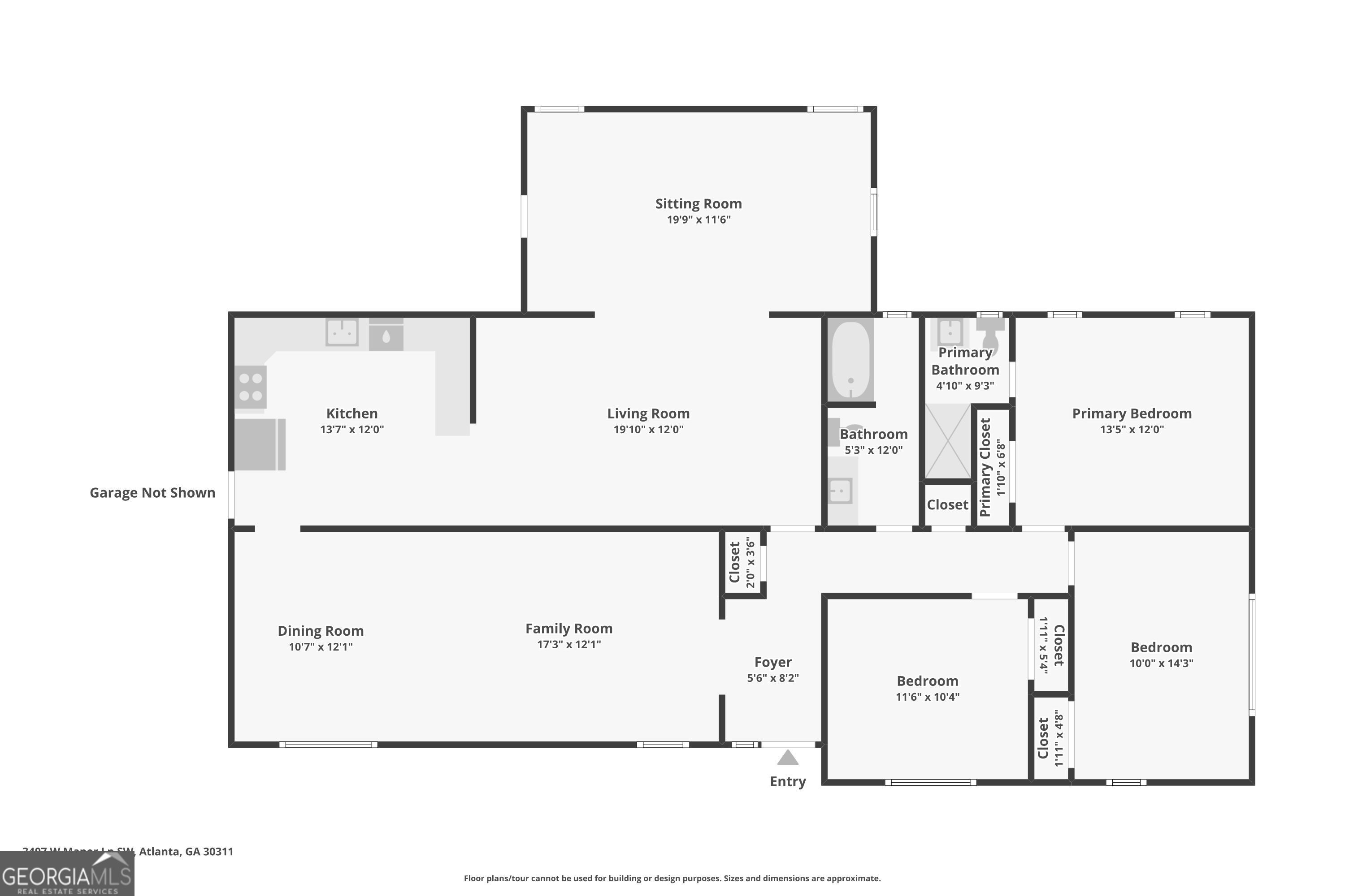 3407 W Manor Lane Atlanta GA 30311
