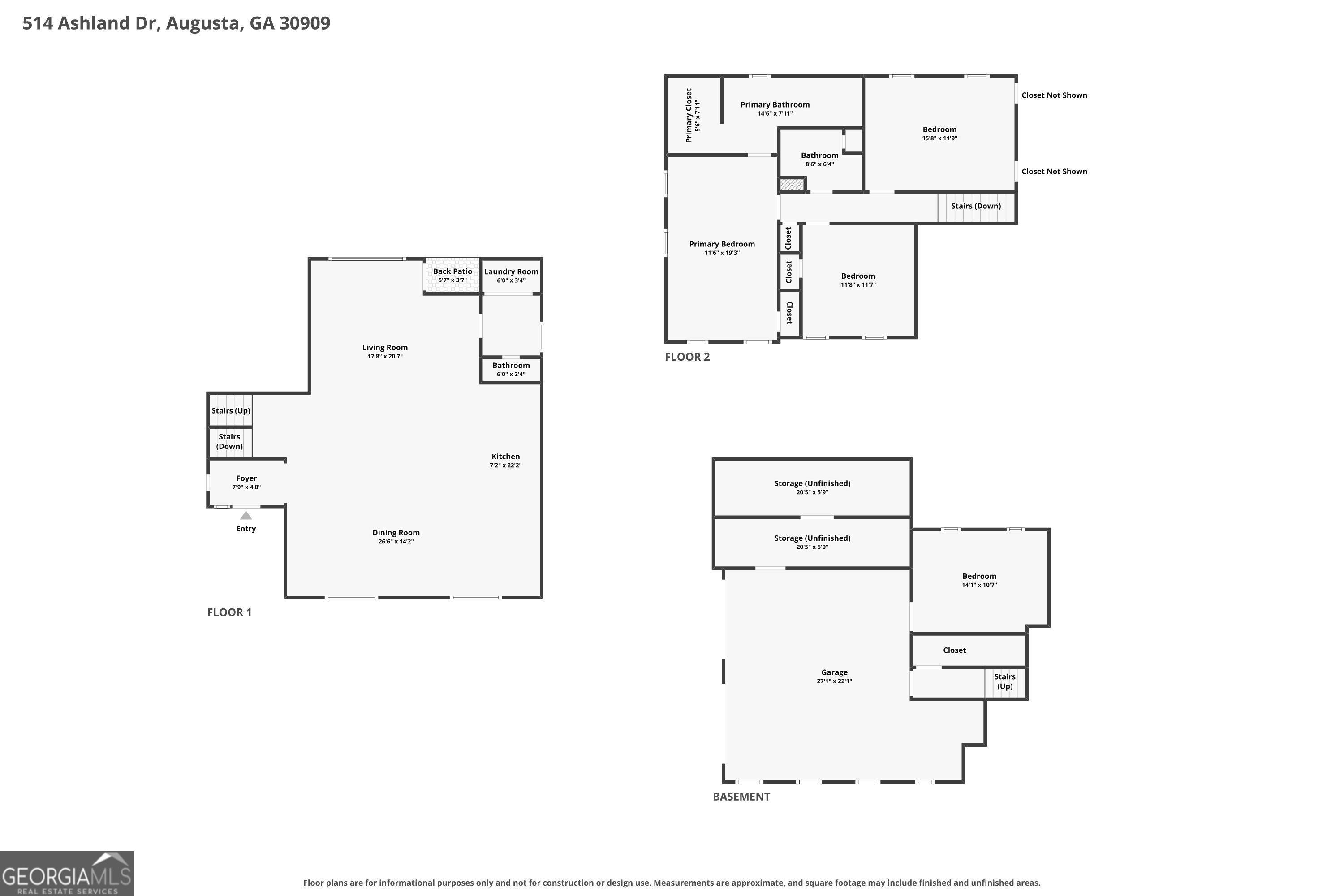 514 Ashland Drive Augusta GA 30909