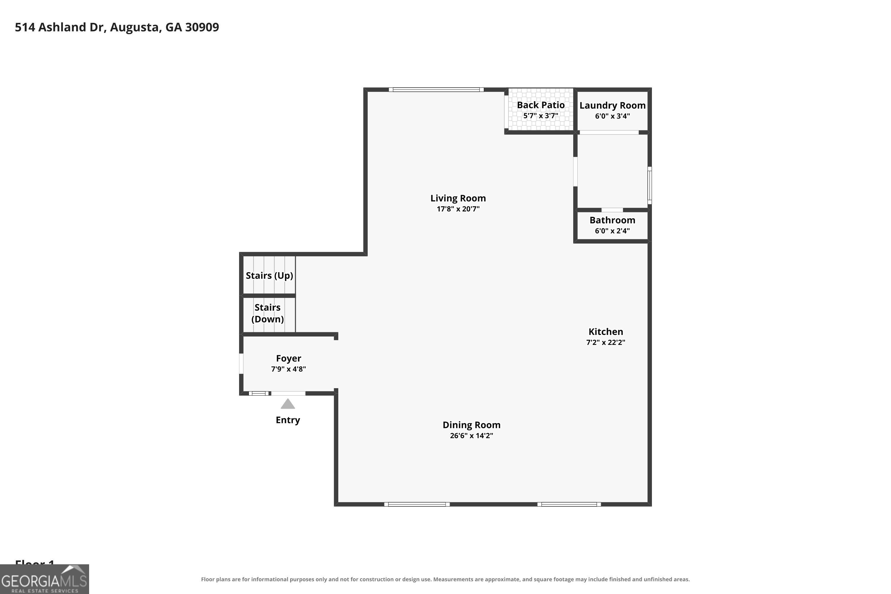 514 Ashland Drive Augusta GA 30909