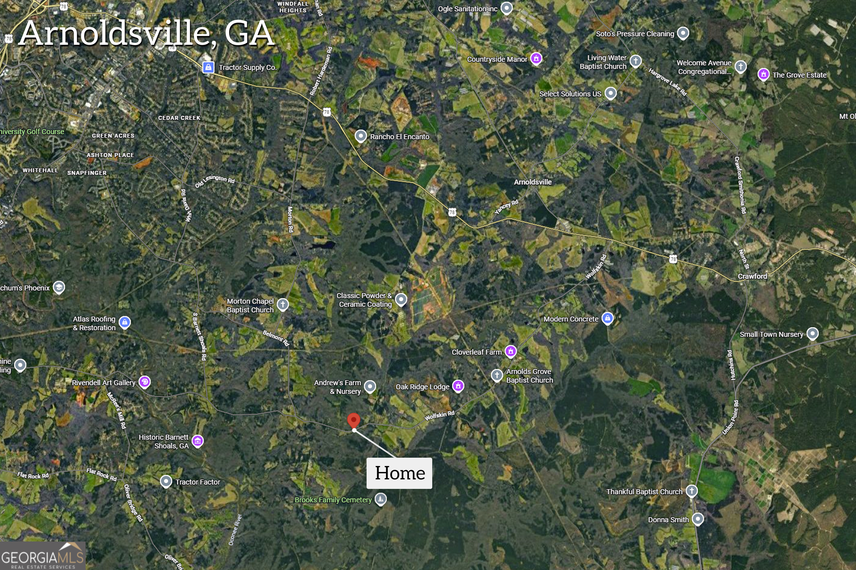 1144 Wolfskin Road Arnoldsville GA 30619