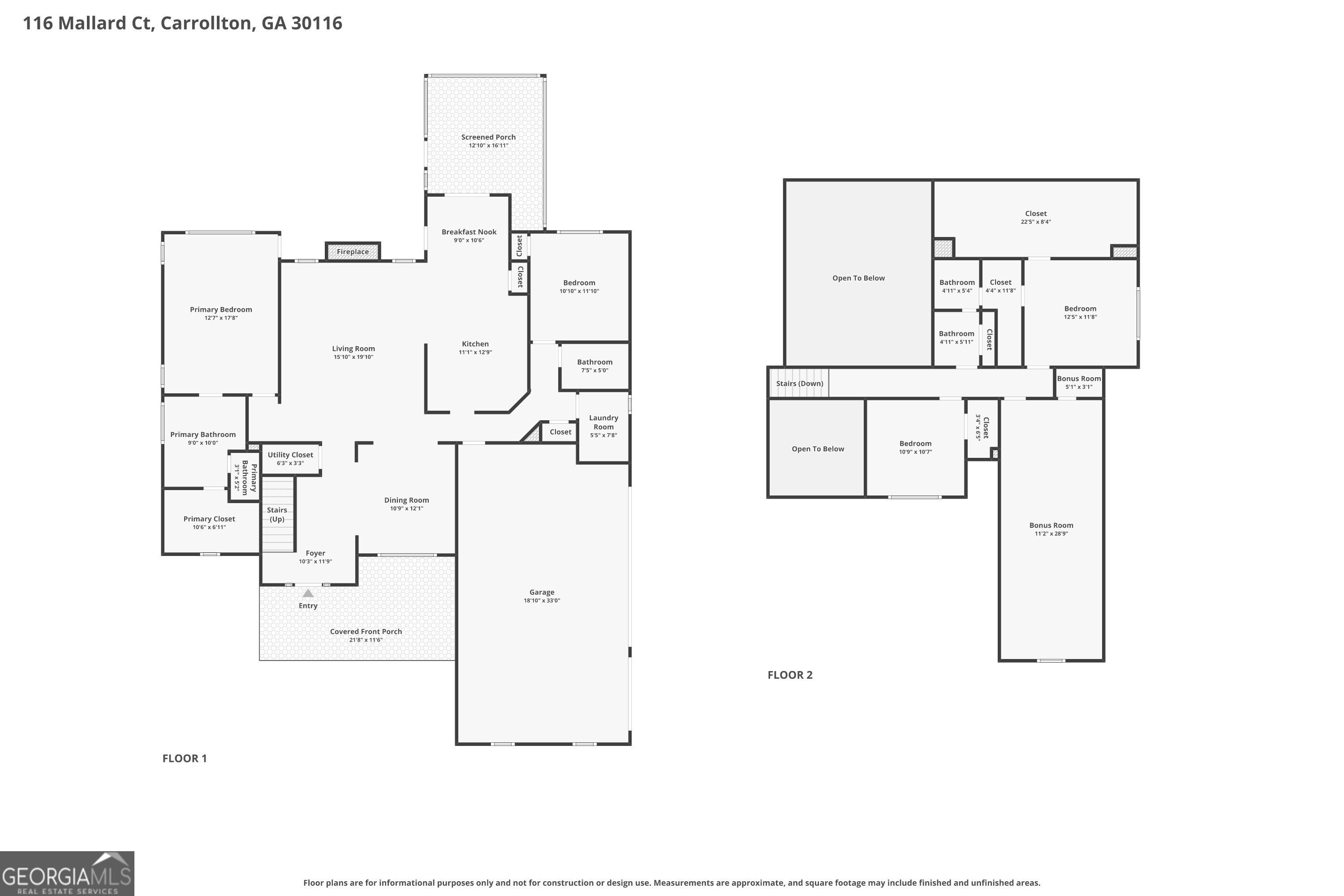 116 Mallard Court Carrollton GA 30116