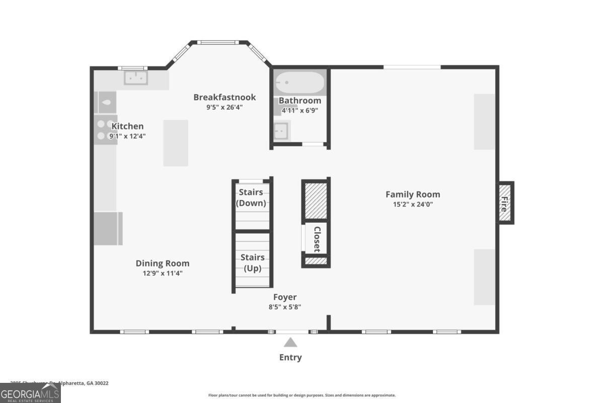 2895 Shurburne Drive Alpharetta GA 30022