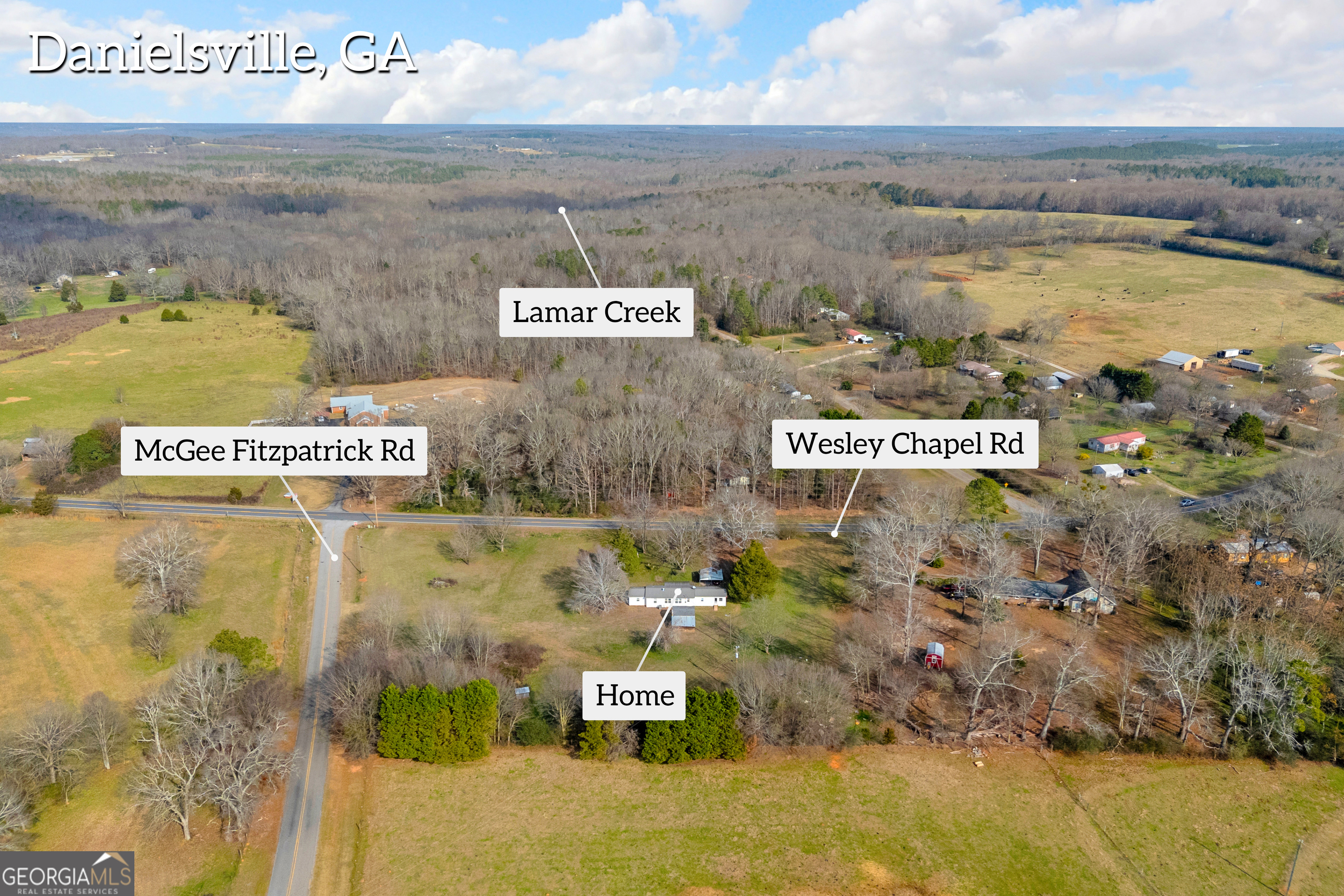 2359 Wesley Chapel Road/0 Mcgee Fitzpatrick Road Danielsville GA 30633