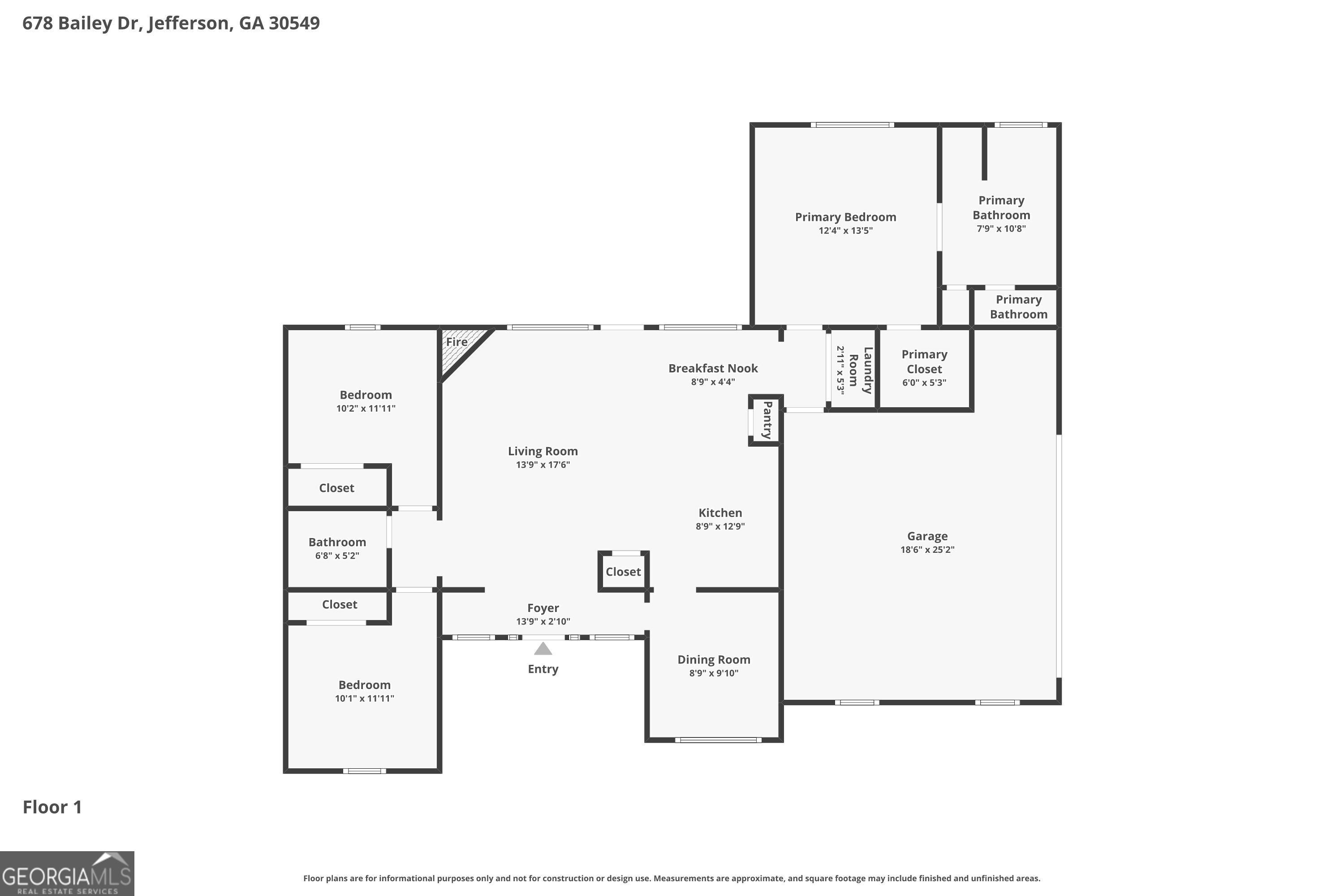 678 Bailey Drive Jefferson GA 30549