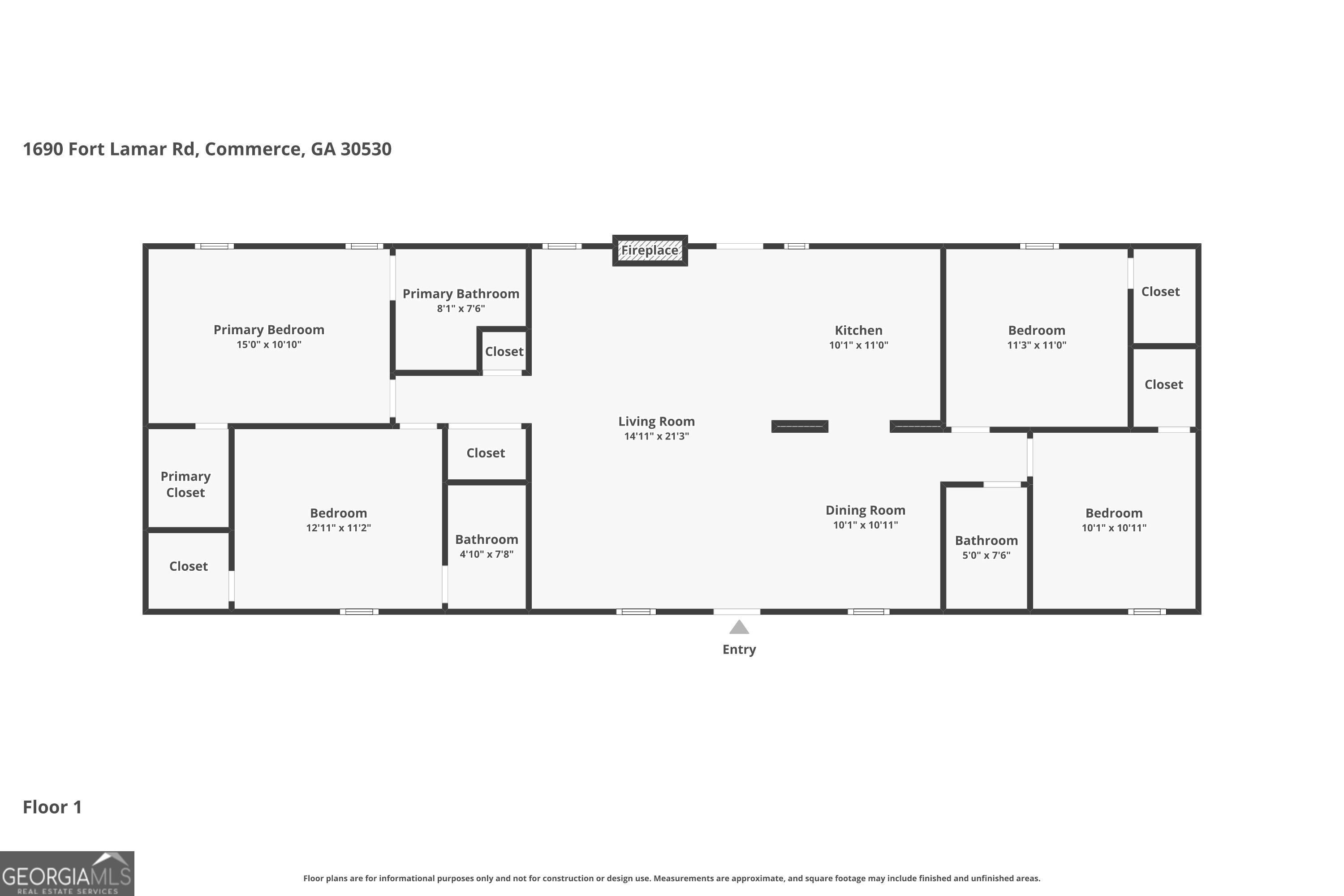 1690 Fort Lamar Road Commerce GA 30530