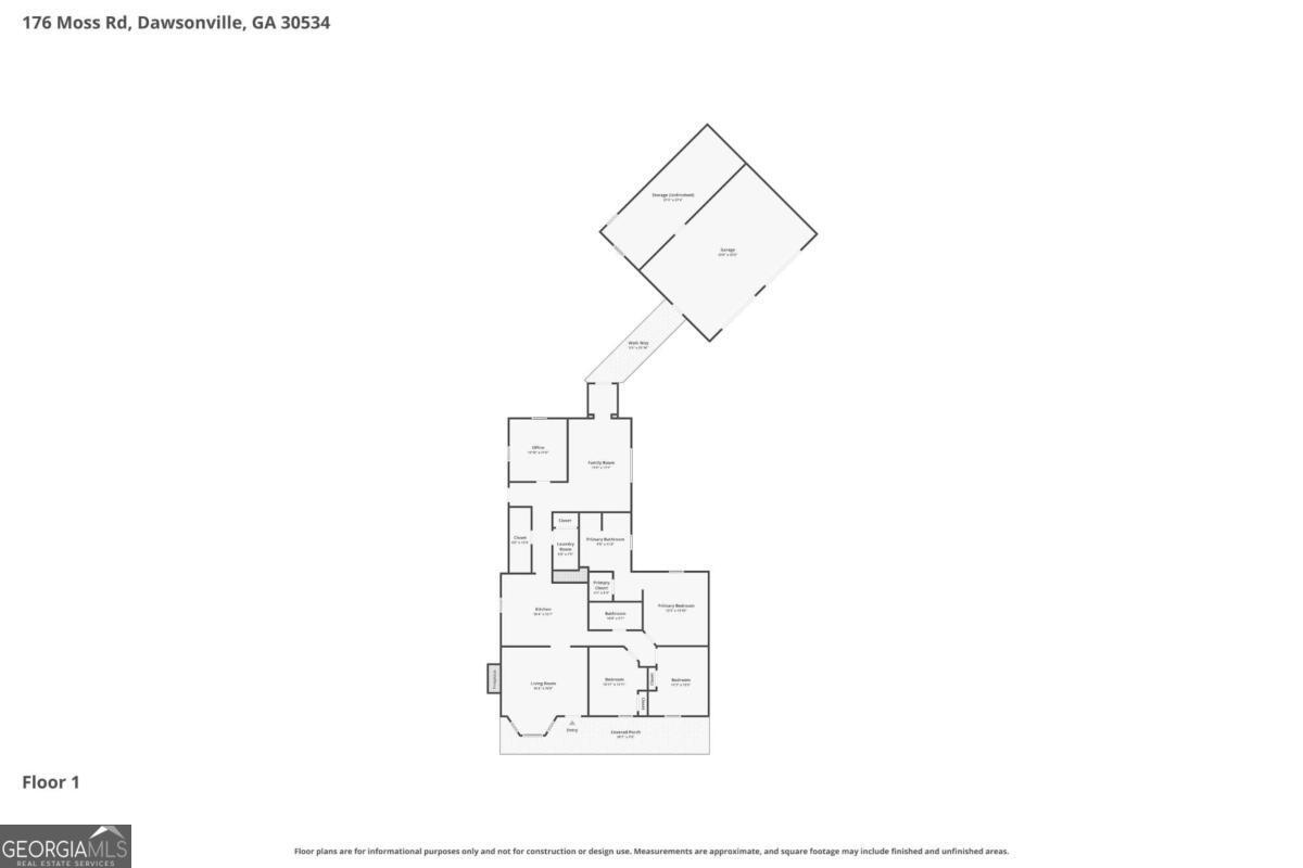 176 Moss Road Dawsonville GA 30534