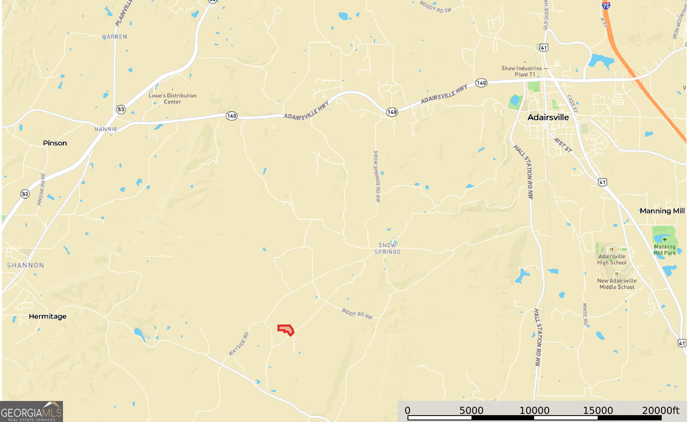 221 Dry Creek Road NW Adairsville GA 30103