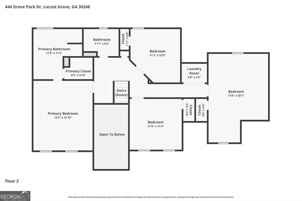 444 Grove Park Drive Locust Grove GA 30248