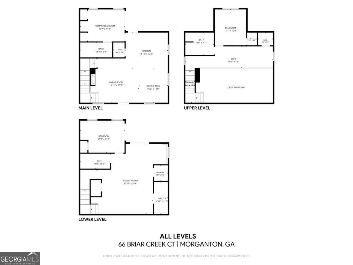 66 Briar Creek Court Morganton GA 30560