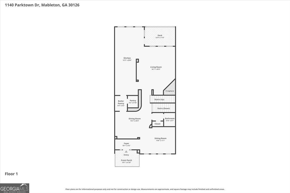 1140 Parktown Drive Mableton GA 30126