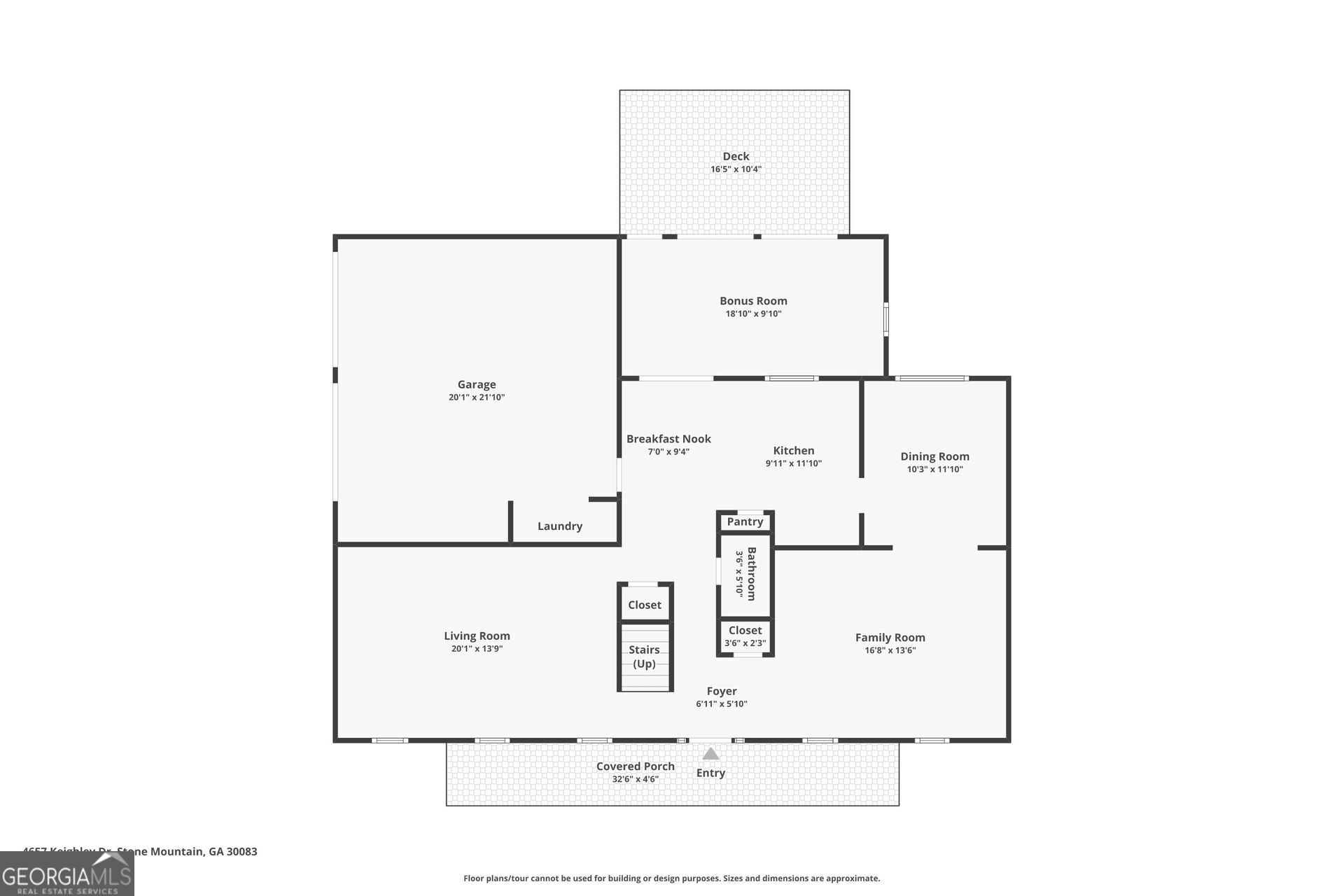 4657 Keighley Drive Stone Mountain GA 30083