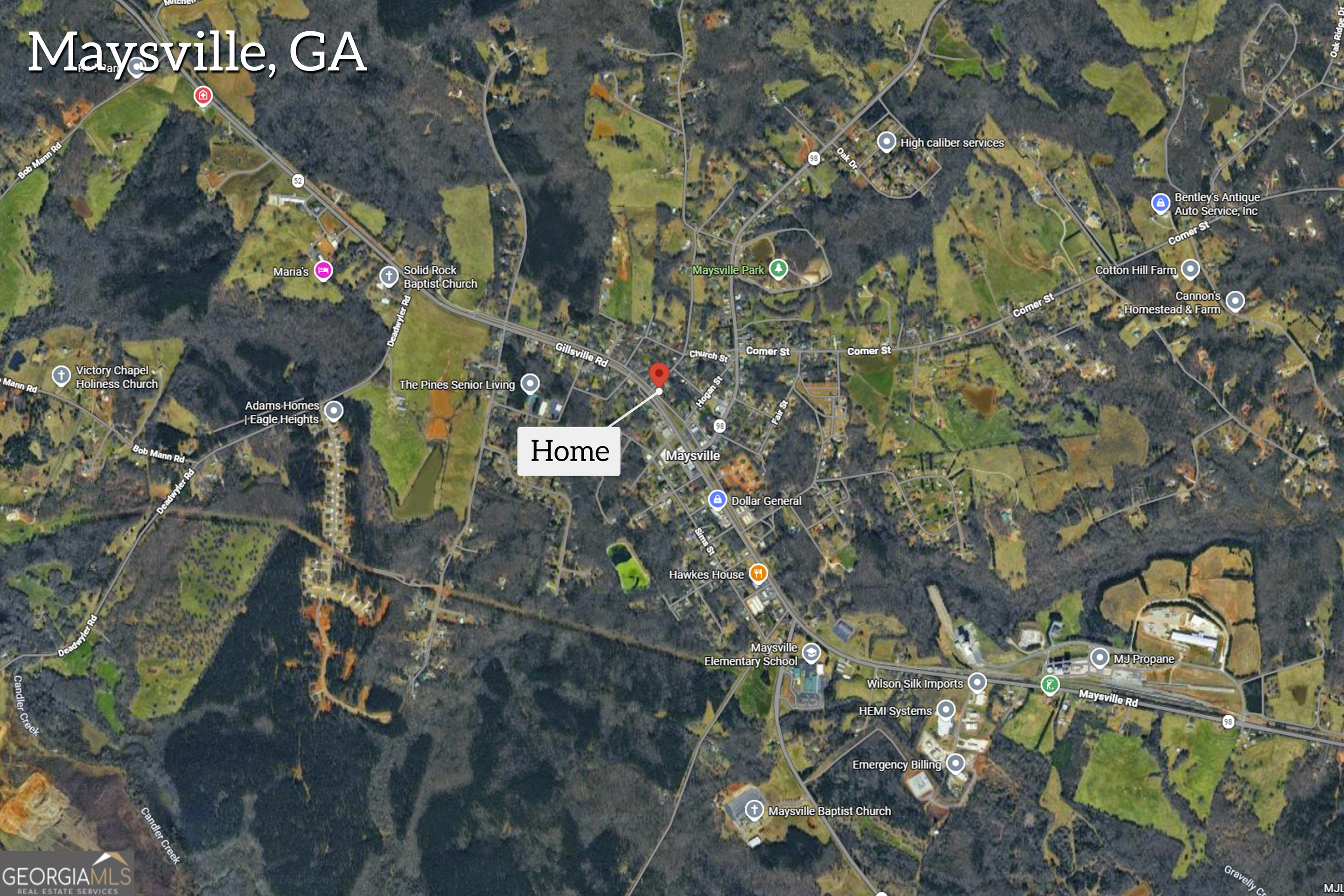 24 N Main Street Maysville GA 30558