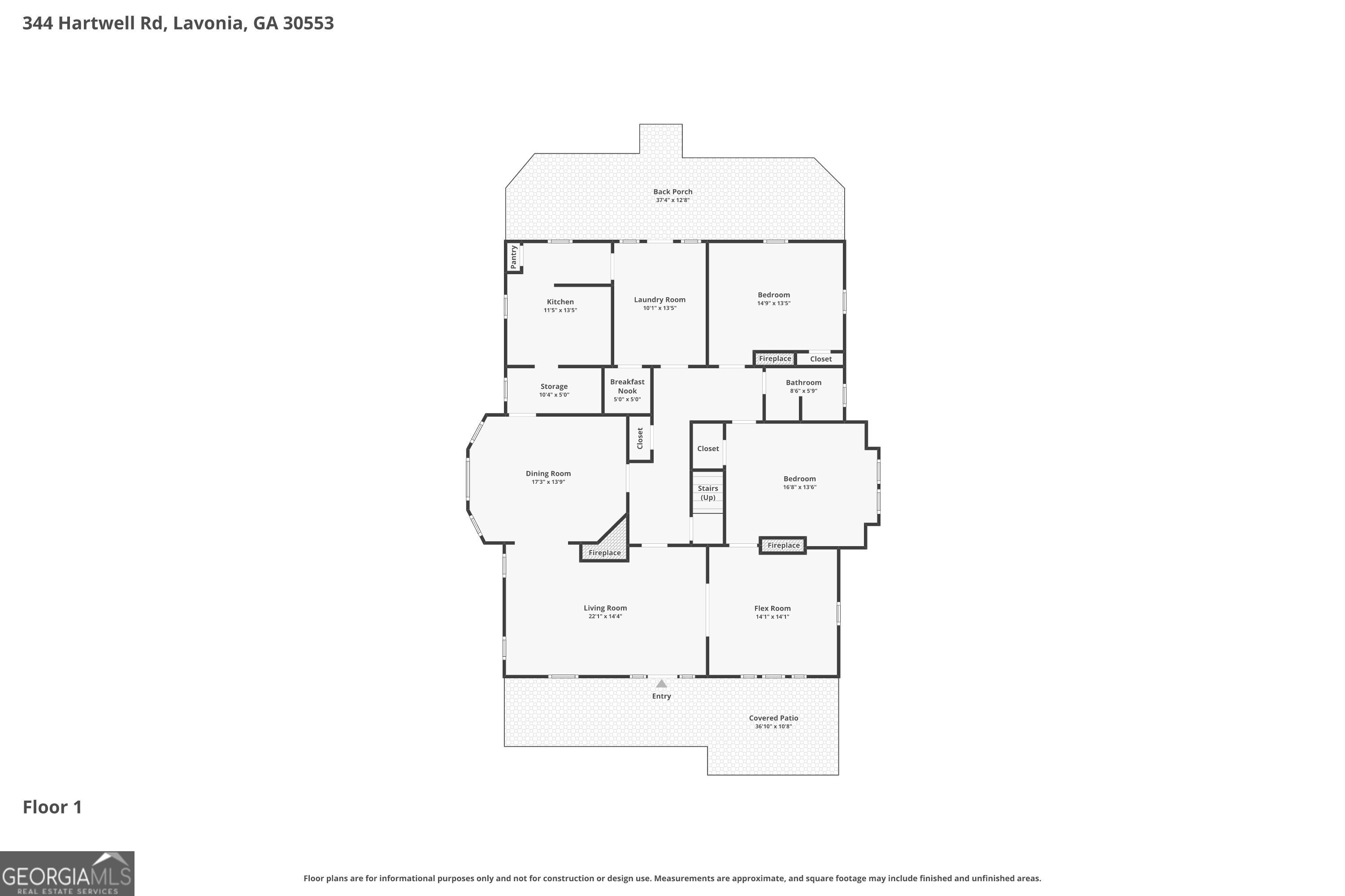 344 Hartwell Road Lavonia GA 30553