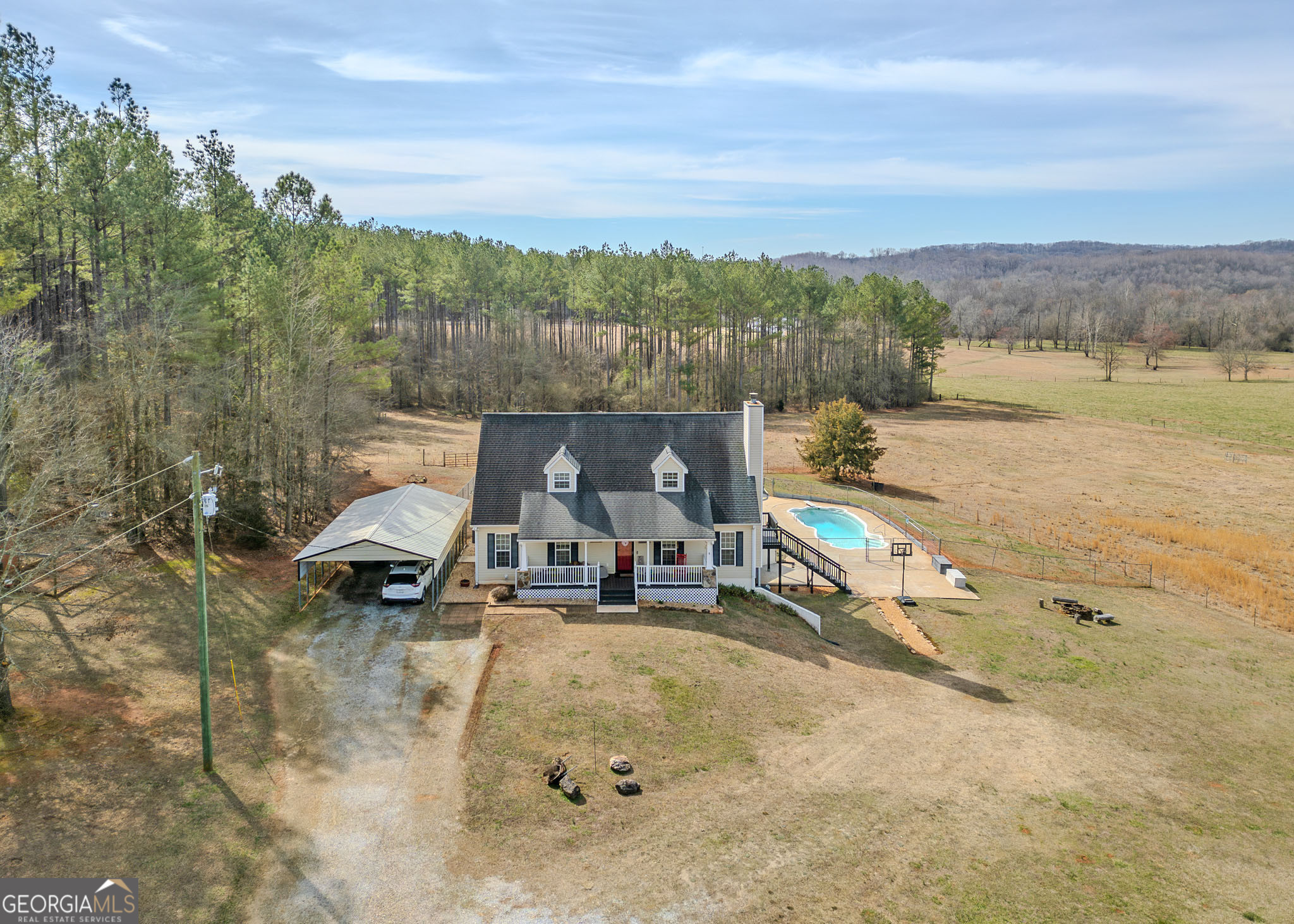 1363-A Mcfarlin Bridge 25 Acres Carnesville GA 30521