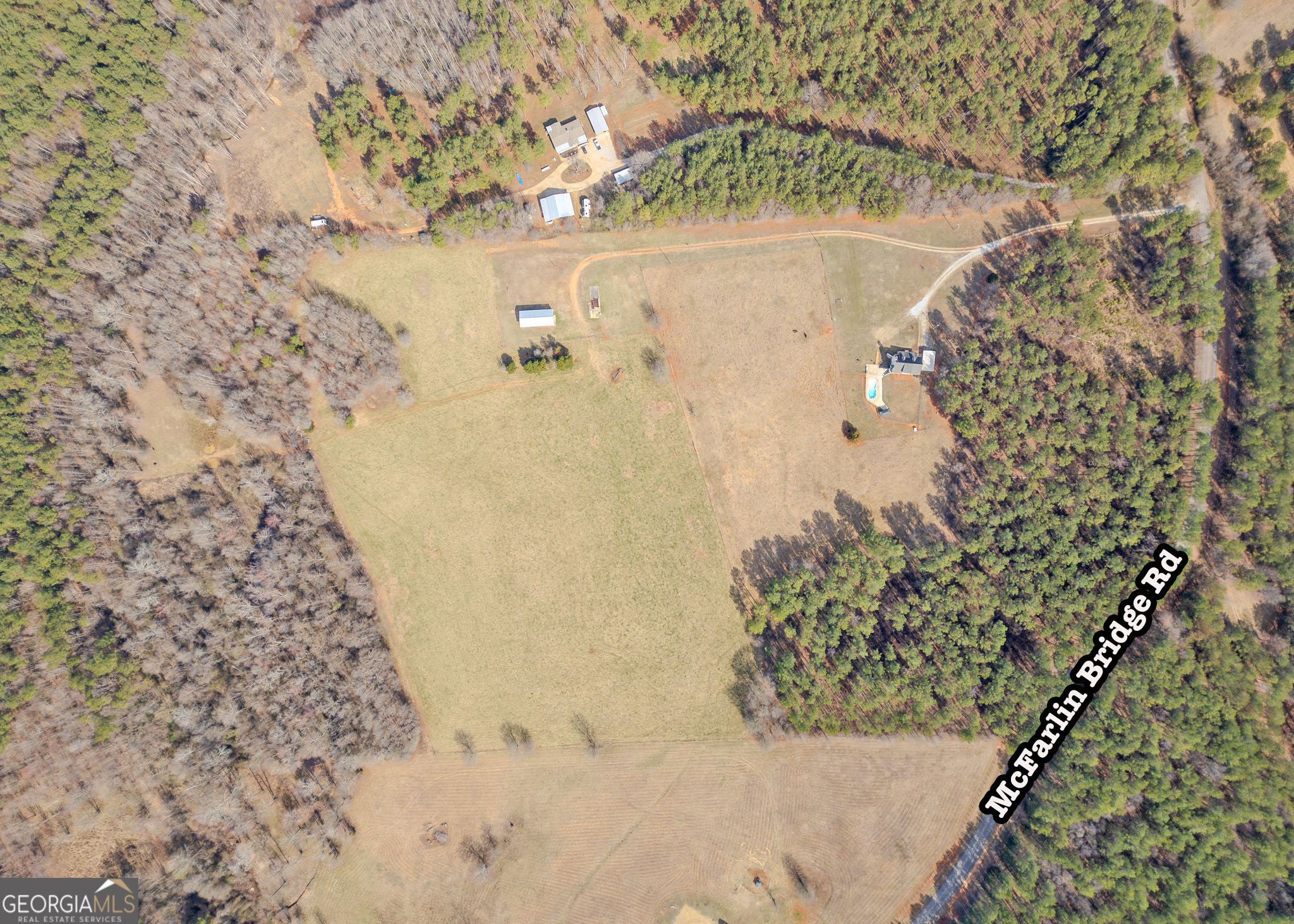 1363-A Mcfarlin Bridge 25 Acres Carnesville GA 30521
