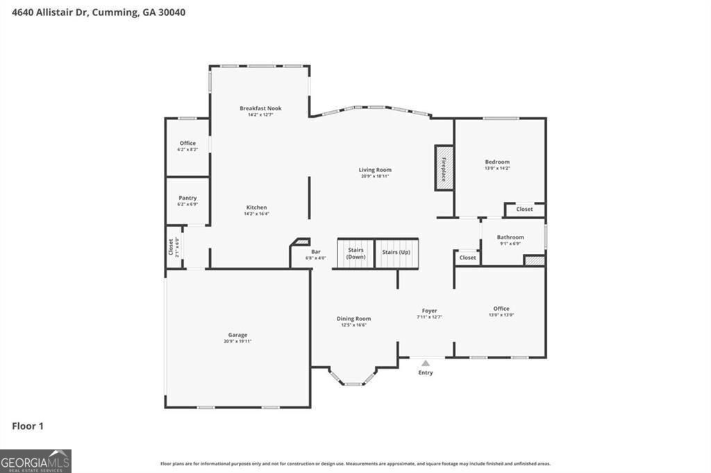 4640 Allistair Drive Cumming GA 30040