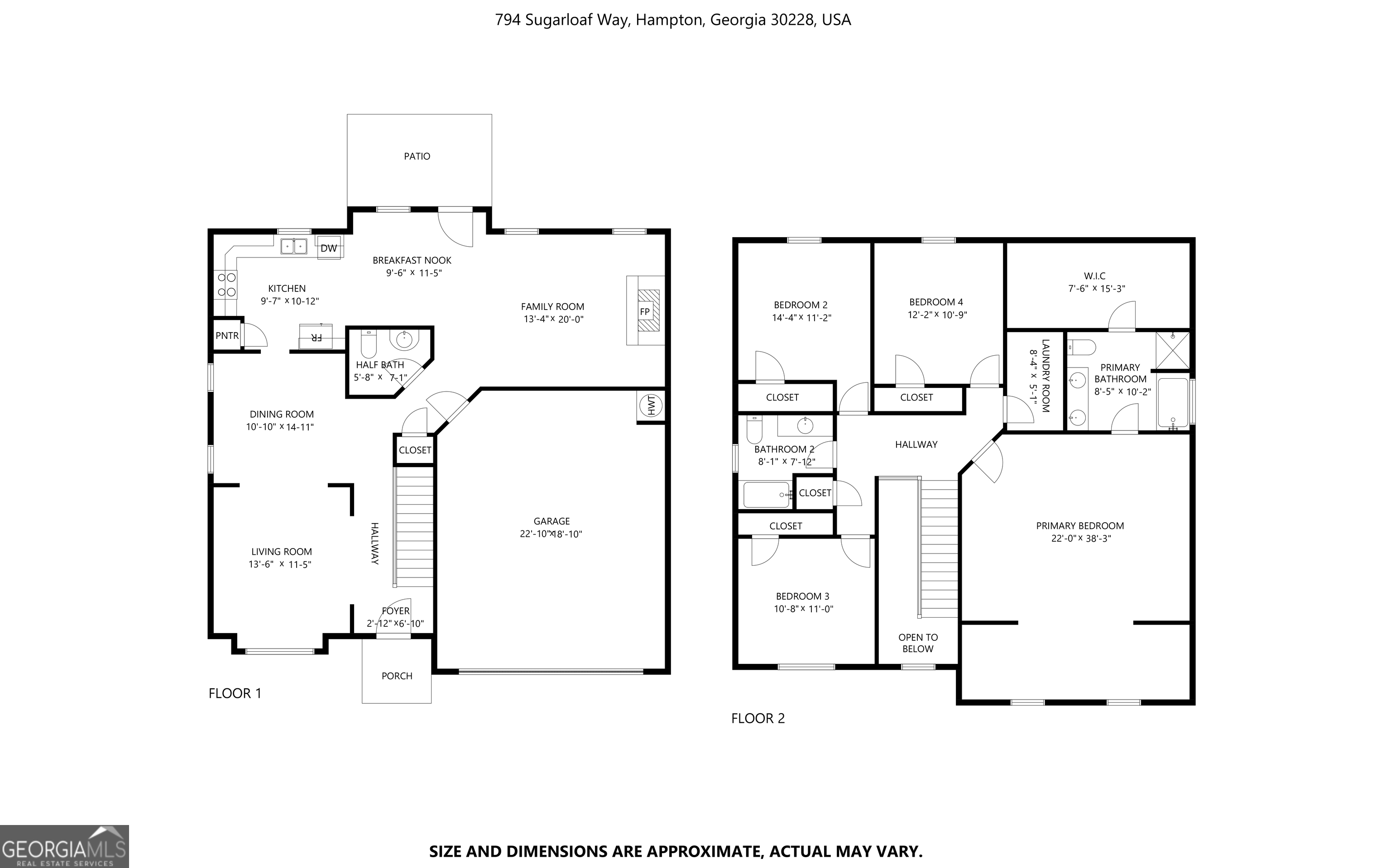 794 Sugarloaf Way Hampton GA 30228