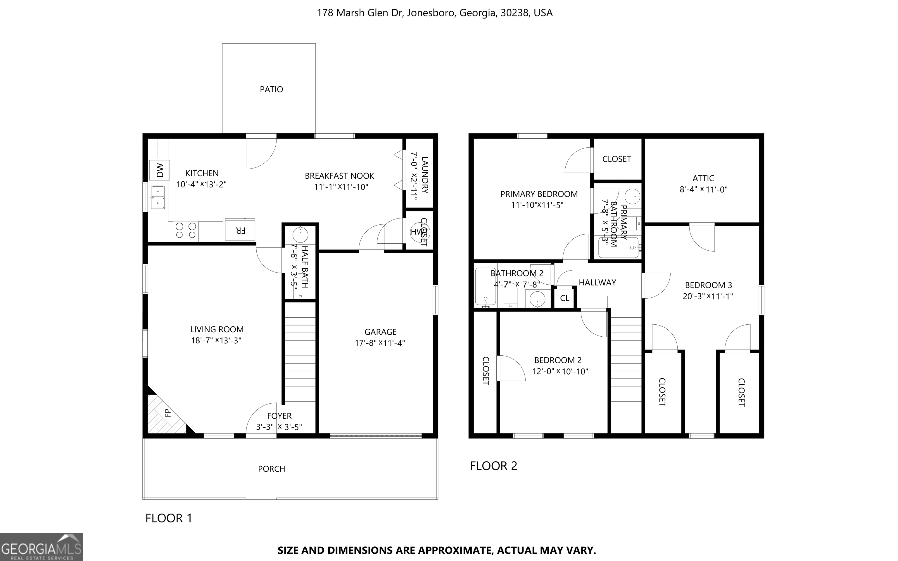 178 Marsh Glen Drive Jonesboro GA 30238