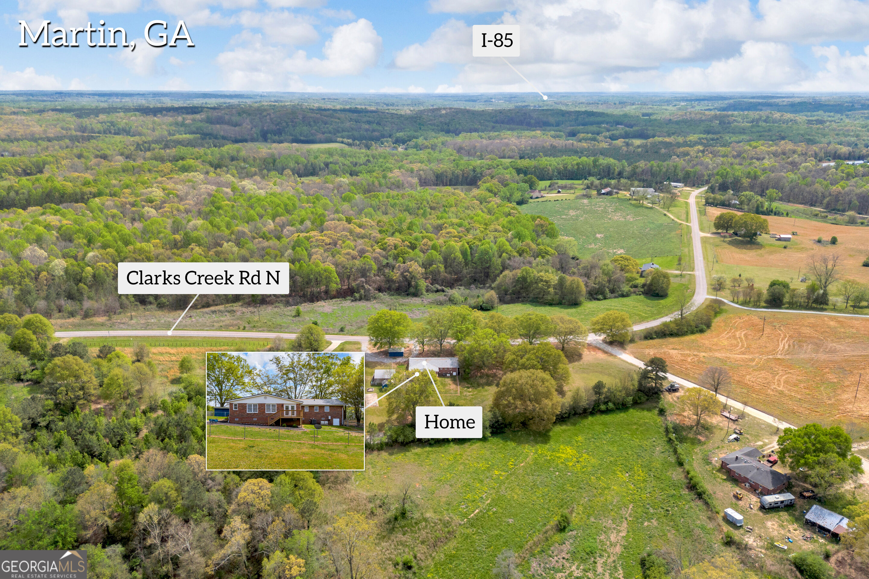 450 N Clarks Creek Road Martin GA 30557