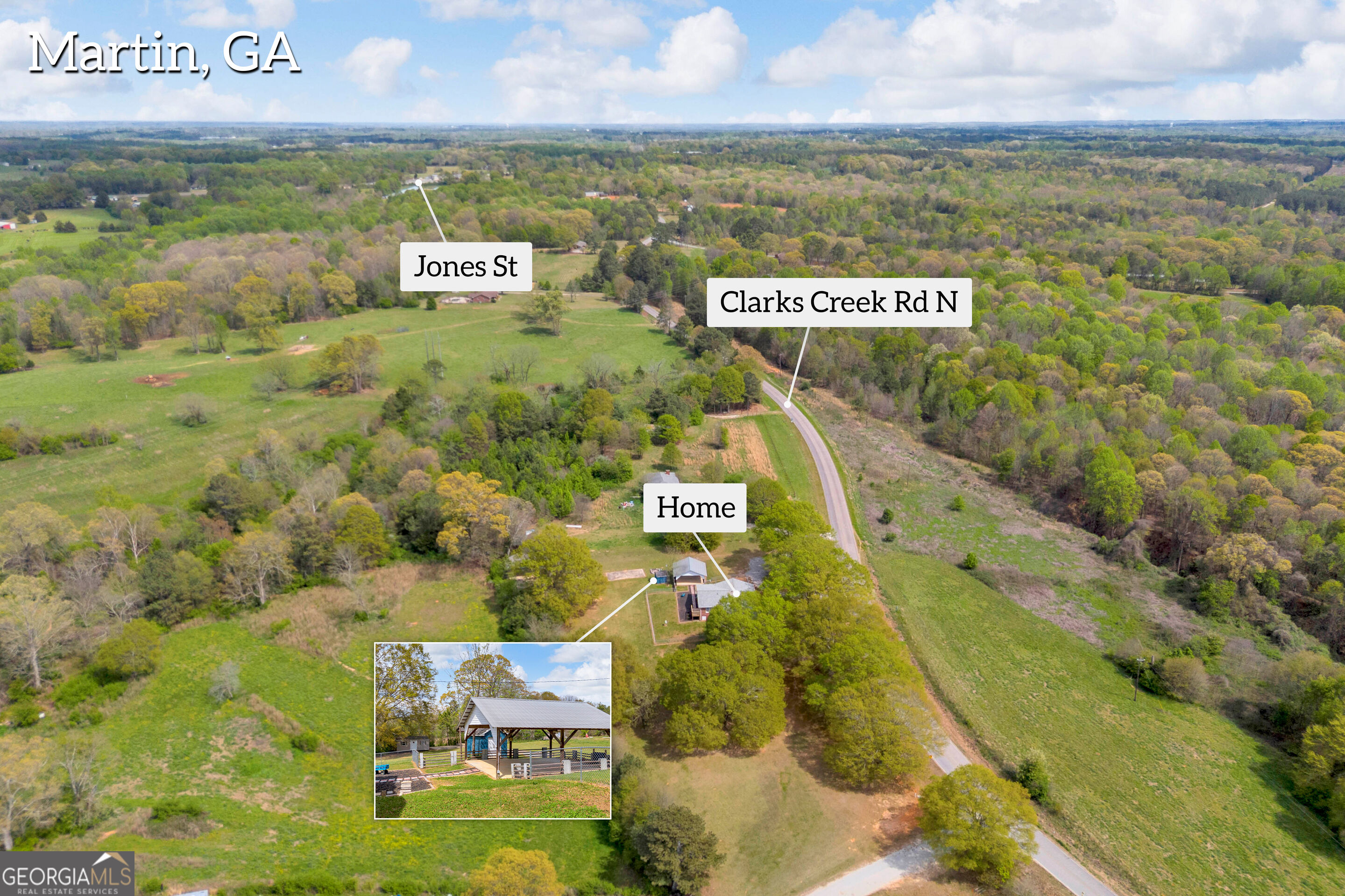450 N Clarks Creek Road Martin GA 30557