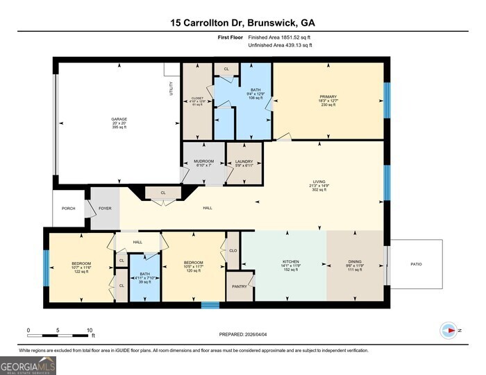 15 Carrollton Drive Brunswick GA 31525