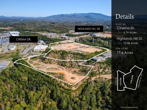 12.86 Ac Highland Drive Ellijay GA 30540