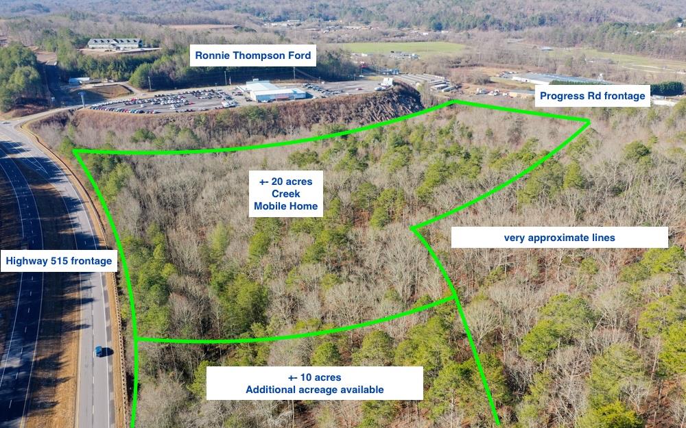 20 Acres Highway 515 Ellijay GA 30540