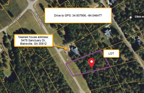 Lot 36 Sanctuary Drive Blairsville GA 30512