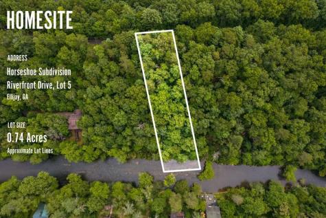 Lot 5 Riverfront Drive Ellijay GA 30536