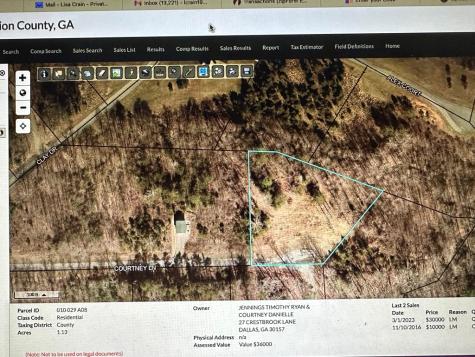 08 Courtney Lane Lot 8 Blairsville GA 30512