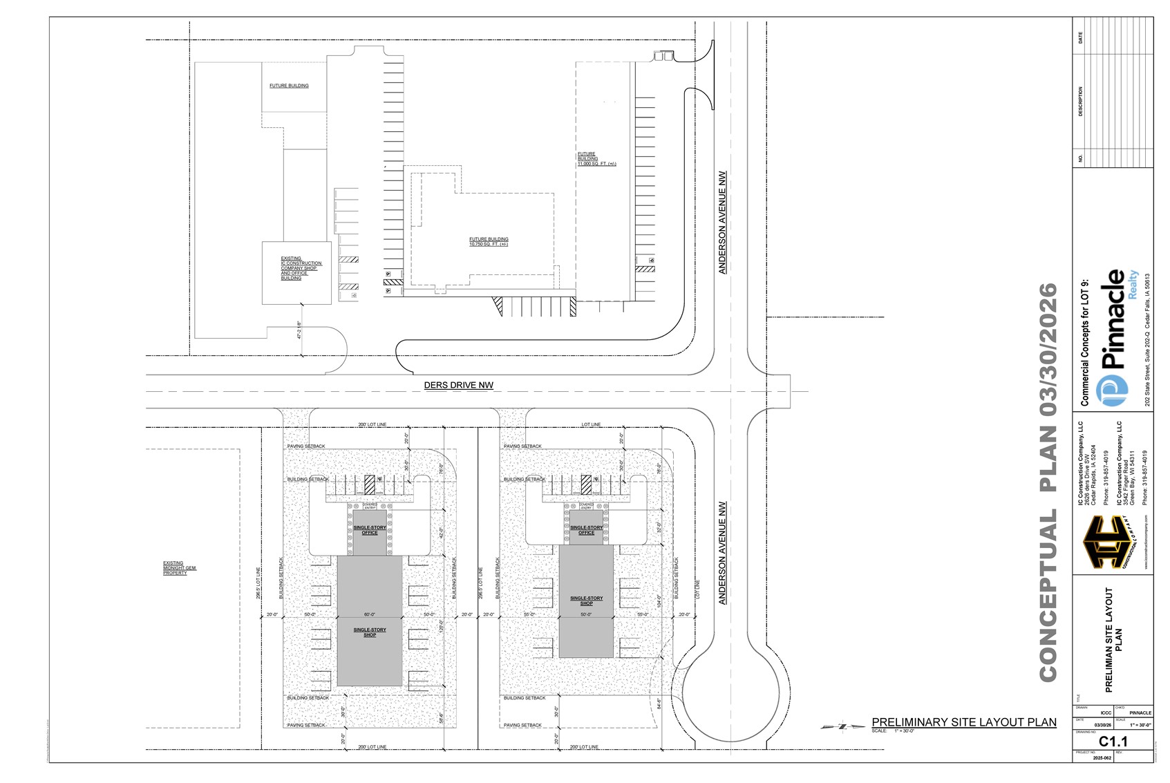 Lot 9b Ders Drive NW Cedar Rapids IA 52404