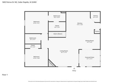 1603 Petrus NE Cedar Rapids IA 52402